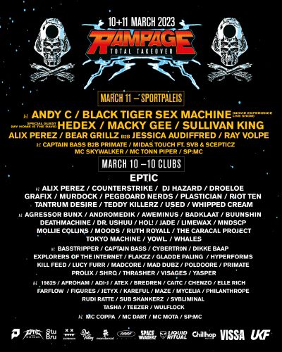 Total Takeover- Full & Final Line-up Total Takeover- Full & Final Line-up
